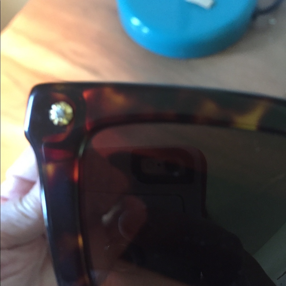 Coach tortoise cat-eye sunglasses - Picture 6 of 7